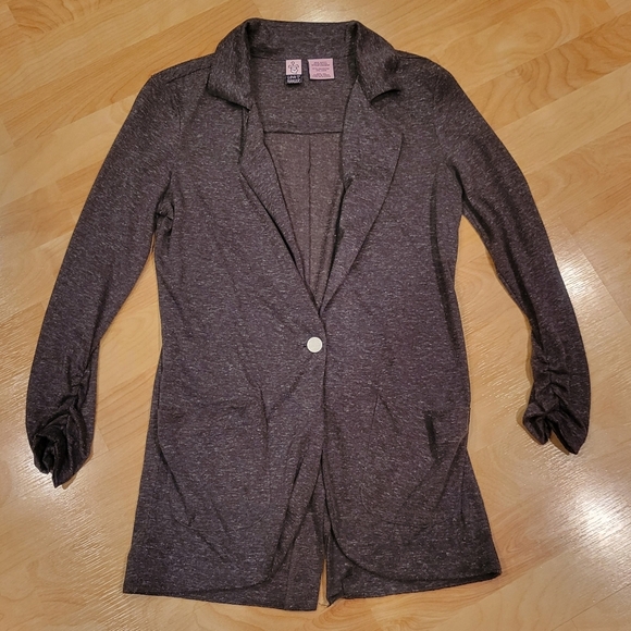 LOVE on an hanger Light weight blazer cardigan with pockets size xs - Picture 1 of 6